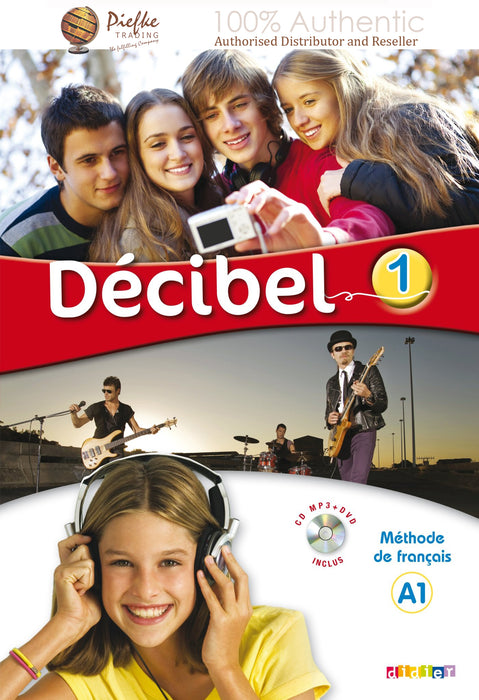 Décibel  : A1 Students Book ( 100% Authentic ) 9782278081073 | Décibel 1 niv.A1 - Livre + CD mp3 + DVD: Collection Décibel (French Edition)