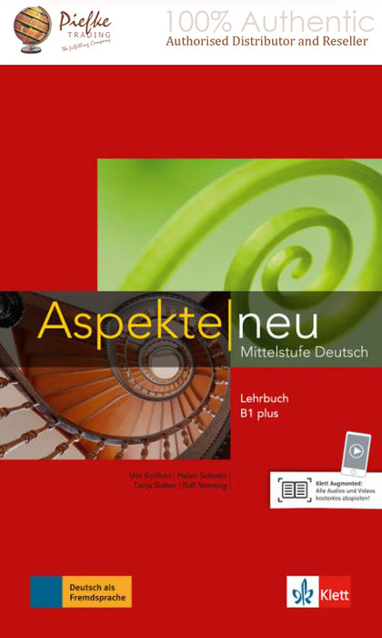 Aspekte neu B1+ Lehrbuch: WORKBOOK: 100% Authentic - 9783126050166