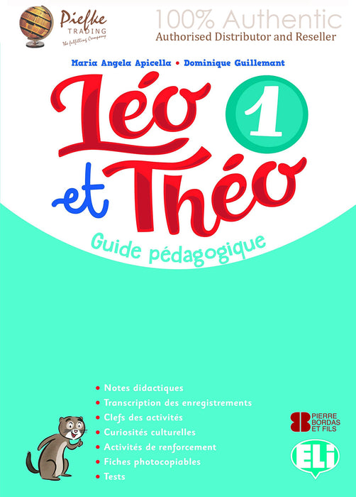 Leo et Theo: Teacher's Guide + audio Audio (2) + DVD 1 ( 100% Authentic ) 9788853623546