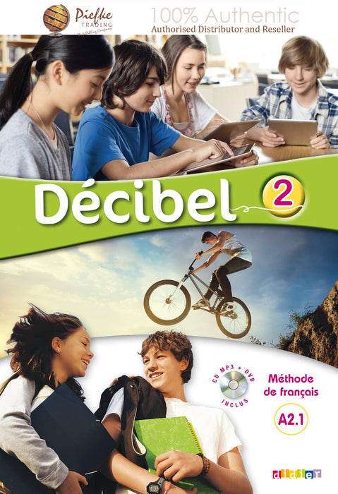 Décibel  : A2.1 Students Book ( 100% Authentic ) 9782278083367 | Décibel 2 niv.A2.1 - Livre + CD mp3 + DVD (French Edition)