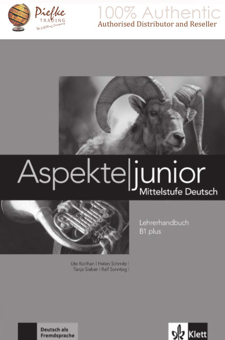 Aspekte junior B1+ Lehrerhandbuch : Teacher's Guide: 100% Authentic - 9783126052528