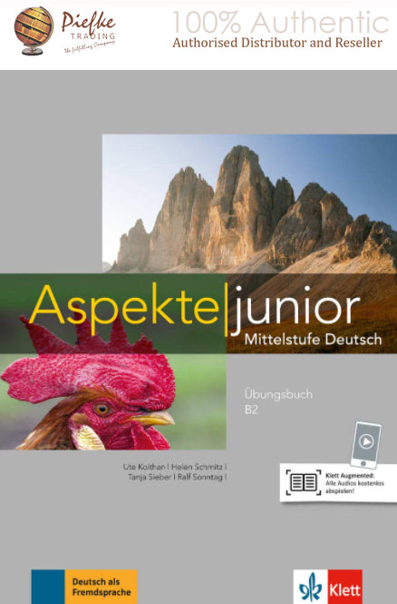 Aspekte junior B2 Übungsbuch: WORKBOOKungsbuch: WORKBOOK: 100% Authentic - 9783126052559