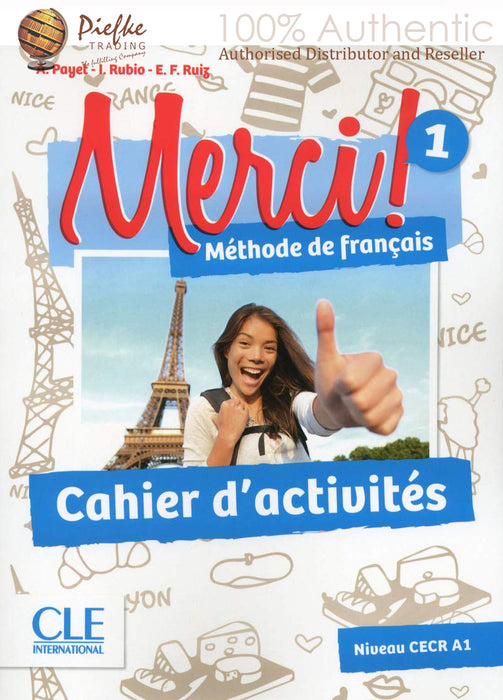 MERCI : 1 Workbook ( 100% Authentic ) 9782090388268 | MERCI 1 EXERCICES