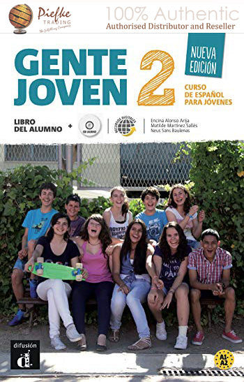 Gente Joven Nueva Edición 2 Libro del alumno + CD (Spanish Edition) ( 100% Authentic ) 9788415620877