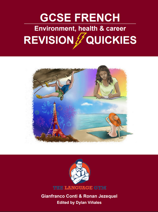 GCSE French Revision Quickies: Environment, health & career (Sentence Builder) 100% Authentic - 9783949651717