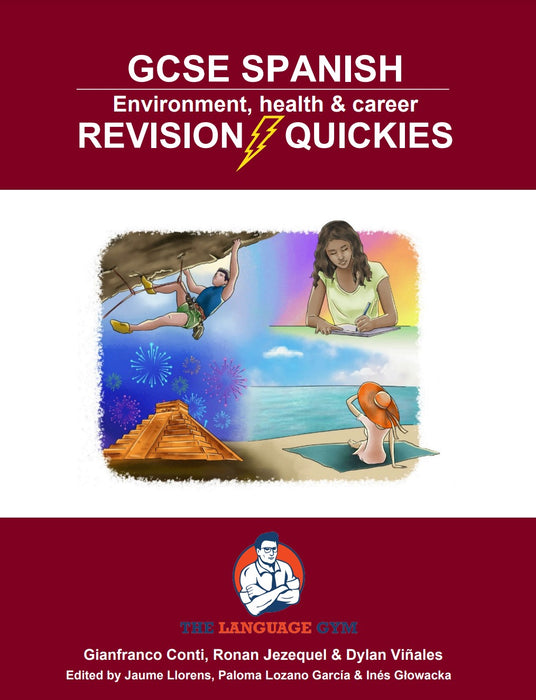 GCSE Spanish Revision Quickies: Environment, health & career (Sentence Builder) 100% Authentic - 9783949651700