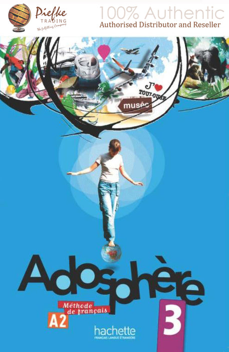 Adosphere : 3-A2 Student book ( 100% Authentic ) 9782011557117 | Adosphère 3 : A2 Livre de l'Élève + CD Audio: Adosphère 3 - Livre de l'Élève + CD Audio Encarté (Adosphere)