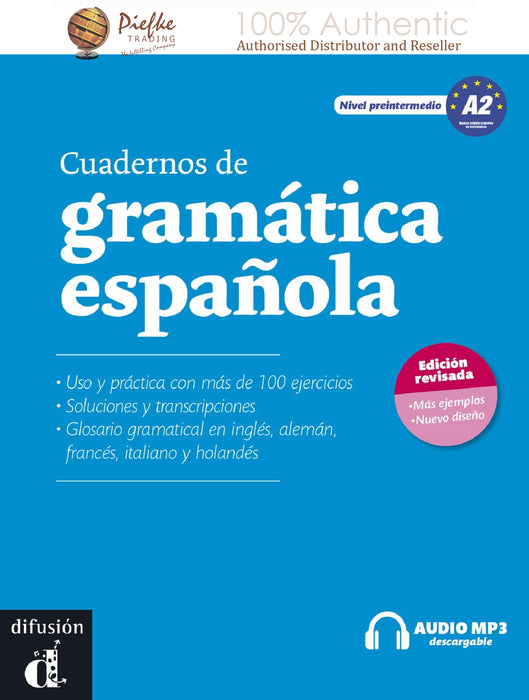 Cuadernos de gramática española : A2 Notebook ( 100% Authentic ) 9788415620693 | Cuadernos de gramática española A2 + CD: Cuadernos de gramática española A2 + CD (Spanish Edition)