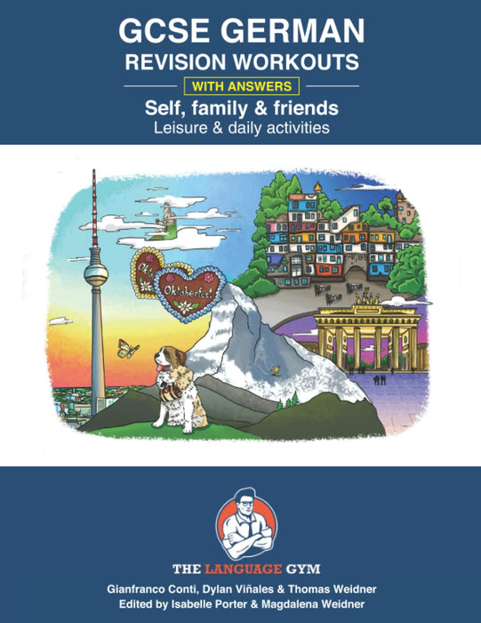GERMAN GCSE REVISION: Self, Family & Friends, Leisure & Daily Activities, (Sentence Builder) 100% Authentic - 9783949651236