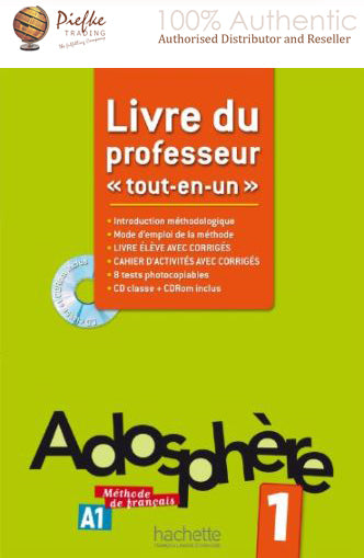 Adosphere : A1 Teachers Guide ( 100% Authentic ) 9782011557254 | Adosphère 1 - Livre Du Professeur: Adosphère 1 - Livre Du Professeur (Adosphere)