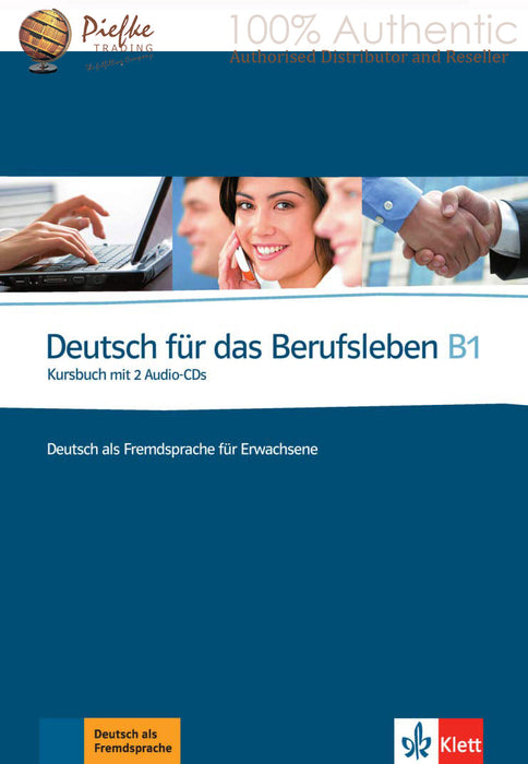 Deutsch Berufsleben B1 Kursbuch : student's book+2Audio: 100% Authentic - 9783126757256