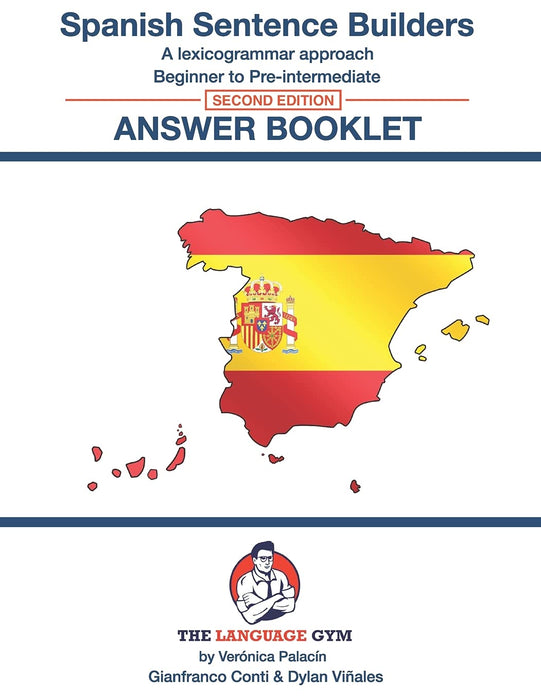 Trình tạo câu tiếng Tây Ban Nha - B đến Pre-GE, Answer Book, Second Edition