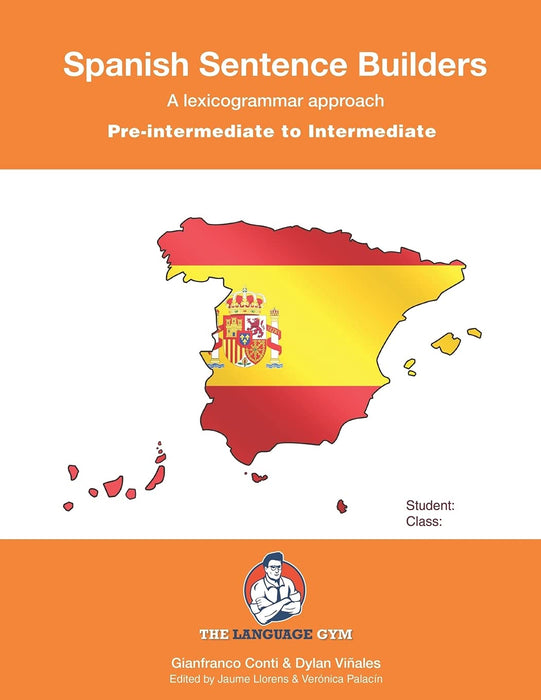 Spanish Sentence Builders - Pre-Intermediate to Intermediate -GE, 100% Authentic - 9783949651038