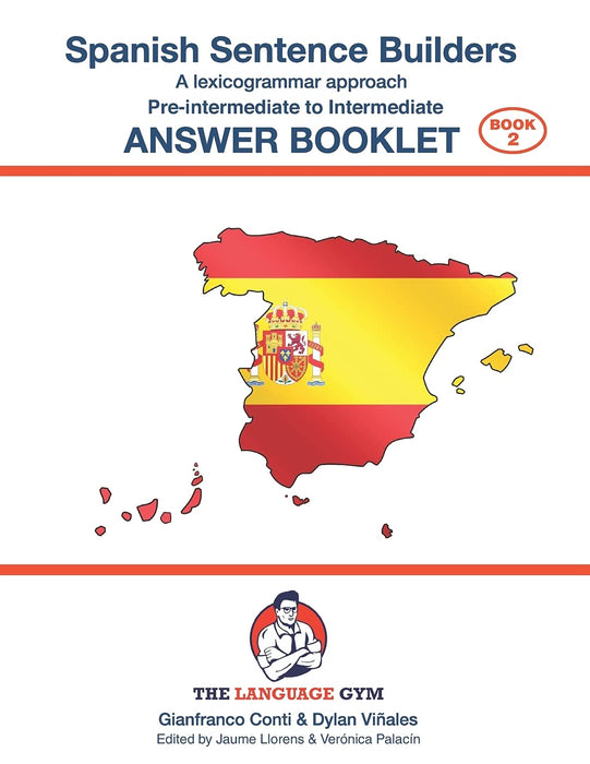 Spanish Sentence Builders -Pre-I to I-GE ANSWER BOOK, 100% Authentic - 9783949651045