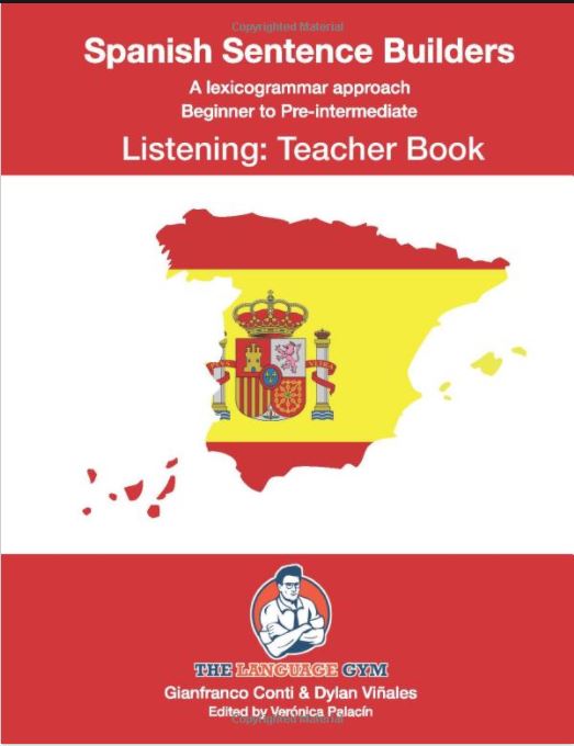 Spanish Sentence Builders - LISTENING, B to Pre-GE Teacher Book, 100% Authentic - 9783949651069