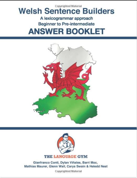 Welsh Sentence Builders - A Lexicogrammar approach - Answer Book: Beginner to Pre-intermediate, 100% Authentic - 9783949651199