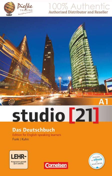 Studio [21] : A1 Course/workbook E ( 100% Authentic ) 9783065201056 | Studio [21] Basic level A1: complete volume Course and exercise book (English-speaking learners) including e-book