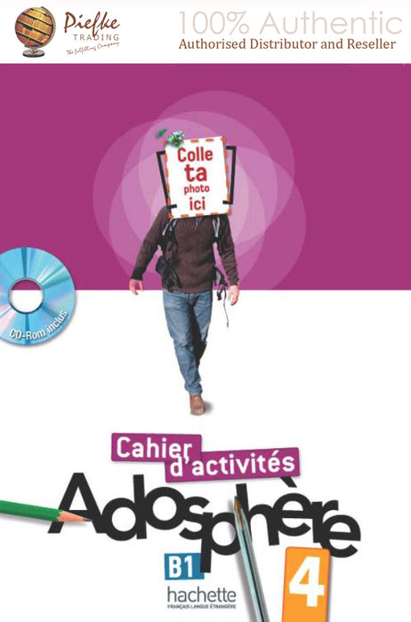 Adosphere : 4-A2 Activity book ( 100% Authentic ) 9782011558732 | Adosphere 4 : B1 Cahier d'Exercices & Audio (French Edition)