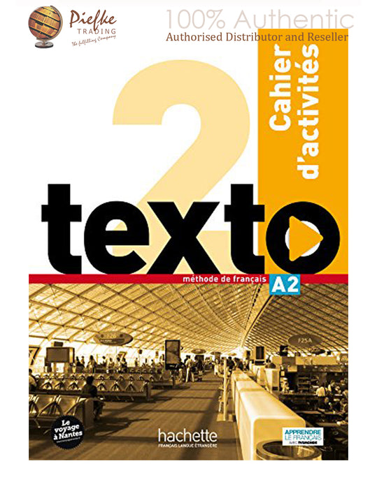 Texto : 2 Exercises book ( 100% Authentic ) 9782014015881 | Texto 2 : cahier d'activités + DVD-ROM (French Edition)