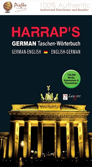 Harraps German Pocket Dictionary ( 100% Authentic ) 9789380809731