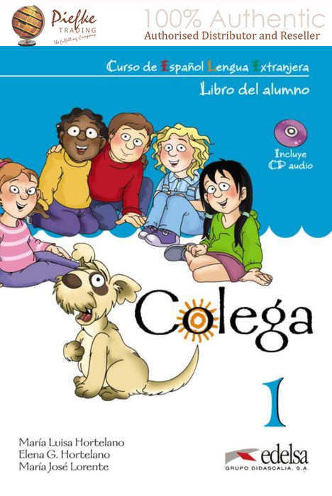 COLEGA : 1 Student/workbook  ( 100% Authentic ) 9788477116561 | COLEGA 1 - ALUMNO + EJERCICIOS + CD AUDIO (PACK)