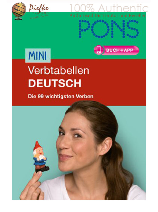 PONS Mini-Verbtabellen Deutsch: 100% Authentic - 9783125619258