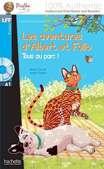 Les aventures d'Albert et Folio: Tous au parc ! MP3 CD-audio ( 100% Authentic ) 9782014016062