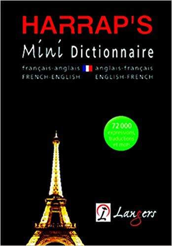 Sách từ điển nhỏ tiếng Pháp Harraps