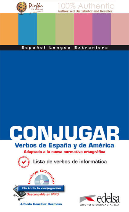 Conjugar verbos de España y América (Nivel A1-C2) ( 100% Authentic ) 9788477117186