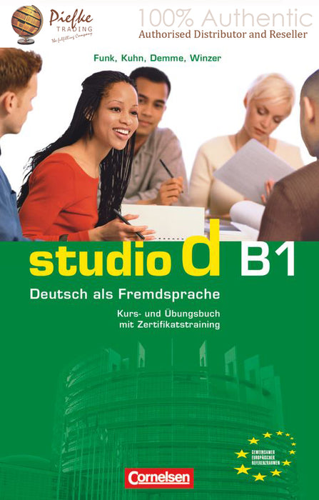 studio d : B1 Course/Workbook ( 100% Authentic ) 9783464207192 | studio d B1: Kurs- und Übungsbuch (German Edition)