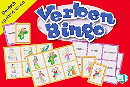Verben Bingo: Deutsch spielend Lernen