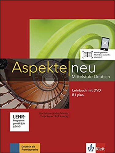 Aspekte neu B1 plus: Mittelstufe Deutsch. Lehrbuch mit DVD 