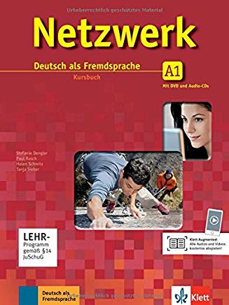 Netzwerk A1: Deutsch al Fremdsprache. Kursbuch với 2 DVD và 2 Audio-CD