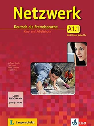 Netzwerk A1.1: Deutsch al Fremdsprache. Kurs- und Arbeitsbuch với DVD và 2 Audio-CD