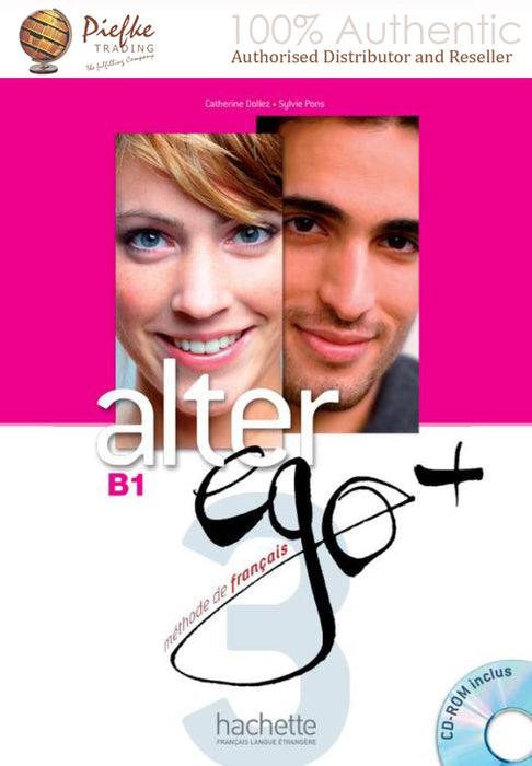 ALTER EGO+ (plus) : 3 Student book ( 100% Authentic ) 9782011558145 | Alter Ego + 3: B1 Livre de l'eleve + Audio B1 (French Edition)