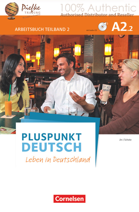 Pluspunkt Deutsch : A2.2 Workbook ( 100% Authentic ) 9783061205775 | :2: vol 2 - Arbeitsbuch mit Audio-CD und Lösungsbeileger