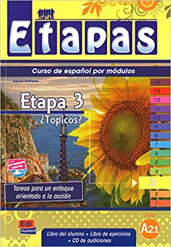 Etapa 3. ¿Tópicos? - Libro del alumno: Sách học sinh + Bài tập + CD (Etapas)