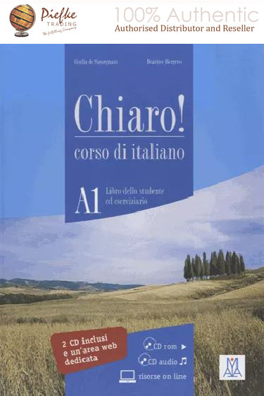 Chiaro! : Level A1 ( 100% Authentic ) 9788861822504 | Chiaro! A1 (libro + CD ROM + CD audio) (Italian Edition)