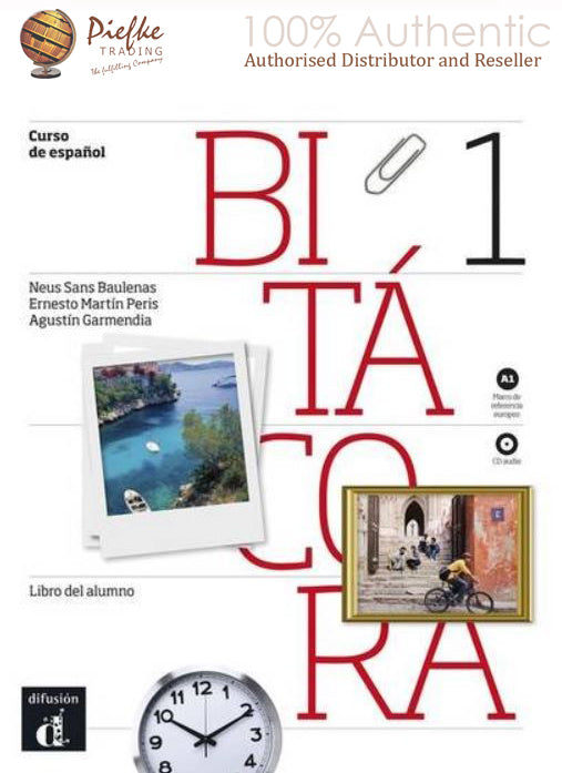 Bitacora : 1 Student's book  ( 100% Authentic ) 9788484437468 | Bitacora 1 Libro del alumno + CD