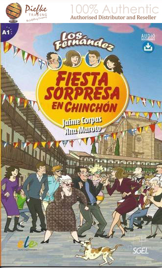 Fiesta Sorpresa en Chinchon - Spanish Easy Reader Level A1 ( 100% Authentic ) 9788497788175