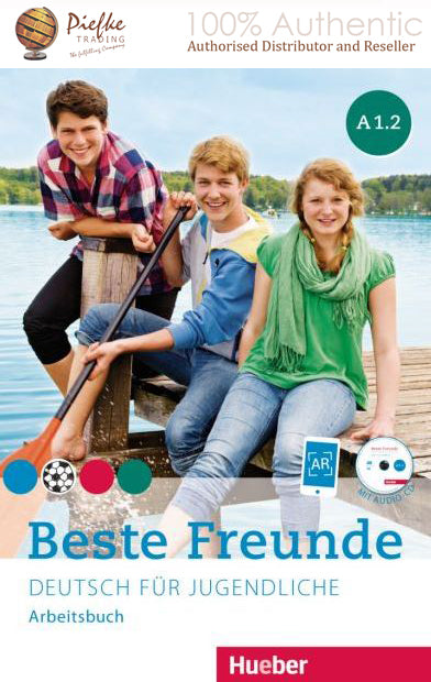 BESTE FREUNDE : A1.2 Workbook ( 100% Authentic ) 9783196010510 | BESTE FREUNDE A1.2 Arbeitsbuch mit Audio-CD Deutsch für Jugendliche (German Edition)