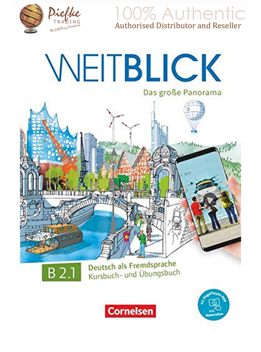 Weitblick - Das große Panorama : B2.1 Course/workbook ( 100% Authentic ) 9783061208899 | Weitblick - Das große Panorama -B2: Band 1: Kurs- und Übungsbuch - Inkl. E-Book und PagePlayer-App