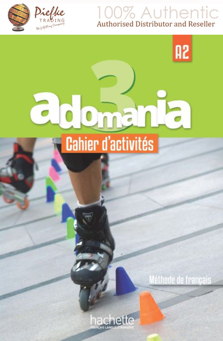 Adomania : 3-A2 Activity book ( 100% Authentic ) 9782014015430 | Adomania 3: A2 Cahier d'activités + Audio CD + Digital Parcours