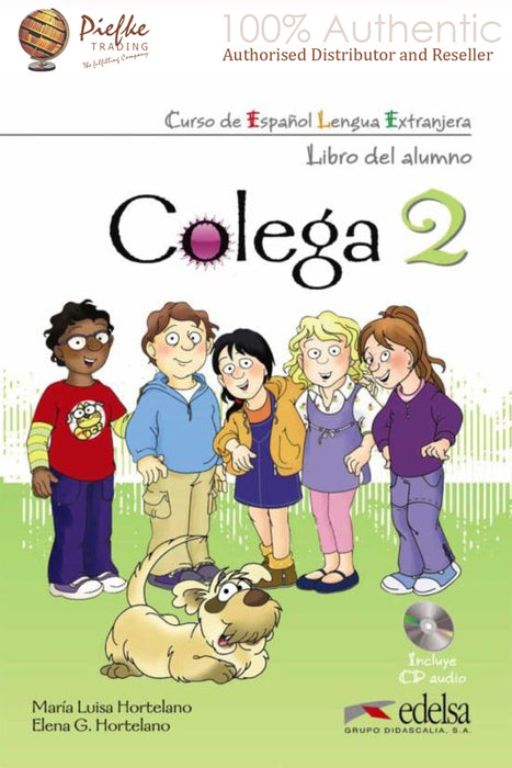 COLEGA : 2 Student/workbook  ( 100% Authentic ) 9788477116721 | COLEGA 2 - ALUMNO + EJERCICIOS + CD AUDIO (PACK)