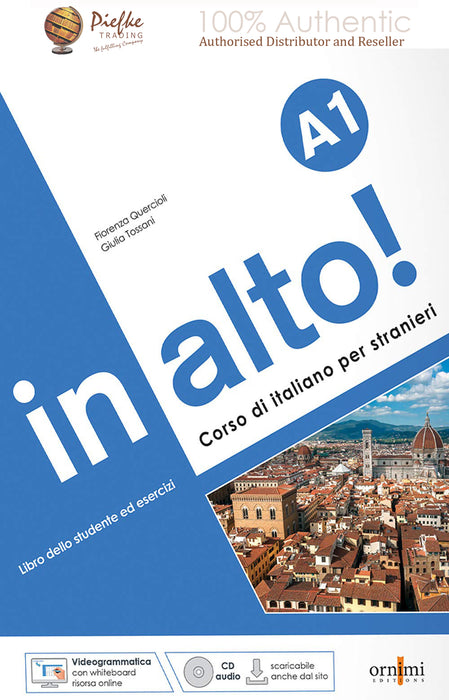 in alto! A1: Corso di italiano per stranieri mit Audio CD ( 100% Authentic ) 9786188458628