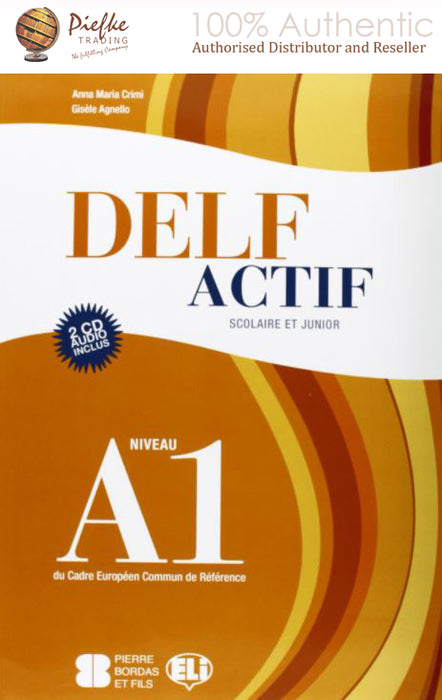 DELF Actif Scolaire et Junior : A1 Book ( 100% Authentic ) 9788853613035 | DELF Actif  A1  Scolaire et Junior  Book + 2 Audio Audio
