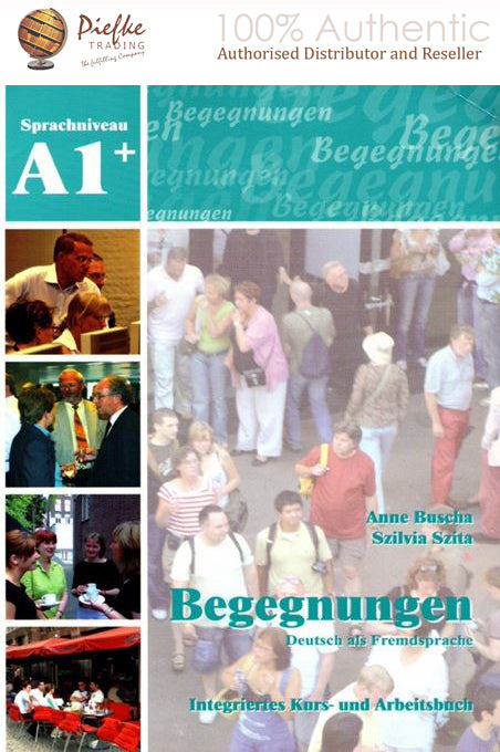 Begegnungen : A1+ Course/Workbook ( 100% Authentic ) 9783929526868 | Begegnungen Deutsch als Fremdsprache A1+: Integriertes Kurs- und Arbeitsbuch+2CD's