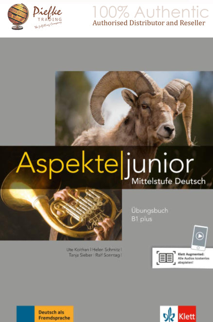 Aspekte junior B1+ Übungsbuch: WORKBOOKungsbuch: WORKBOOK: 100% Authentic - 9783126052511