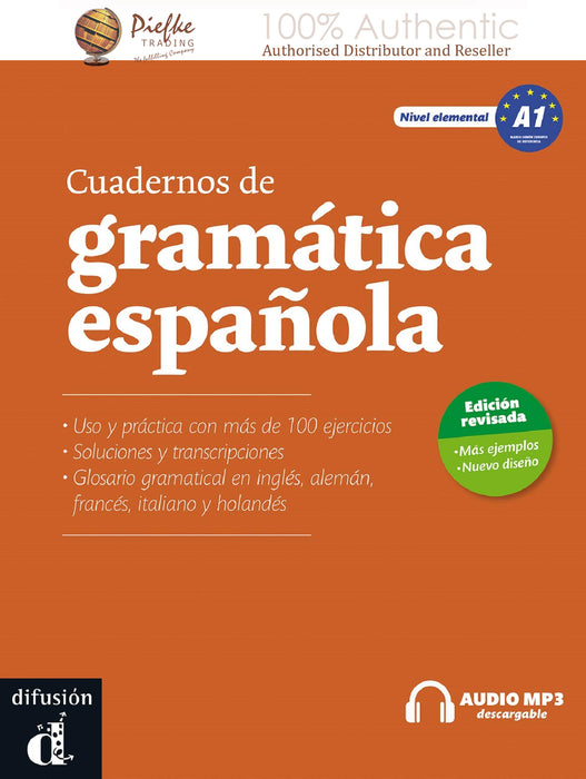 Cuadernos de gramática española : A1 Notebook ( 100% Authentic ) 9788415620686 | Cuadernos de gramática española A1 + CD: Cuadernos de gramática española A1 + CD (Spanish Edition)