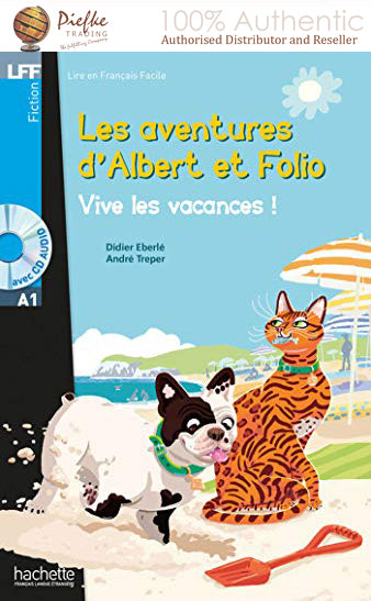 Les aventures d'Albert et Folio: Vive les vacances ! MP3 CD-Audio ( 100% Authentic ) 9782011559777